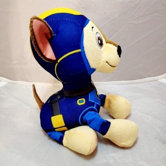 Nickelodeon Paw Patrol Sea Patrol Chase Plush Stuffed Animal 6" Super Hero Dog - Picture 2 of 7